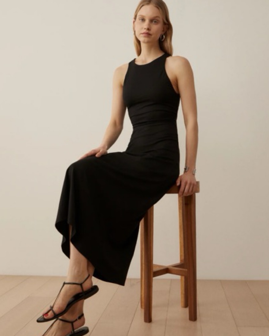 Reformation Knit Dress Pickle