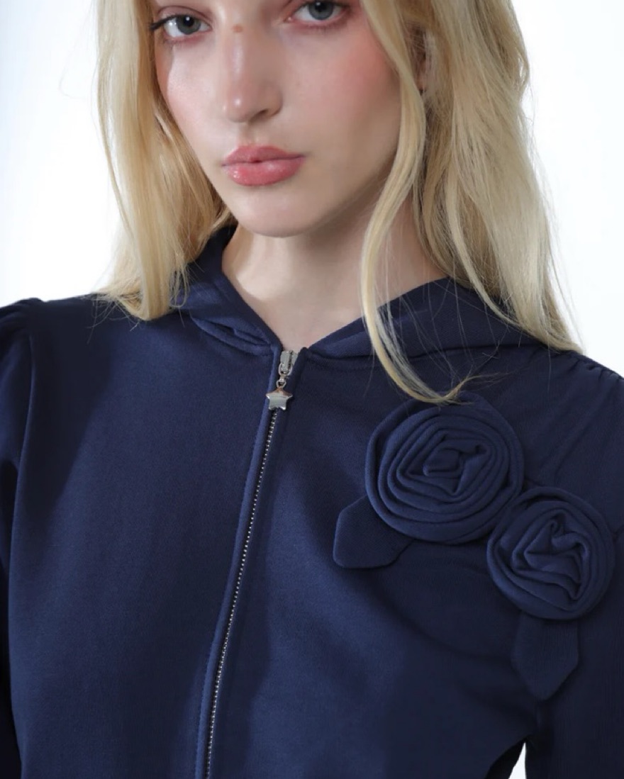 Sandy Liang Sookie Hoodie by SANDY LIANG - Pickle