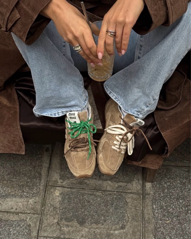 Miu Miu x New Balance 'Ecru' 530 SL* by Miu Miu - Pickle