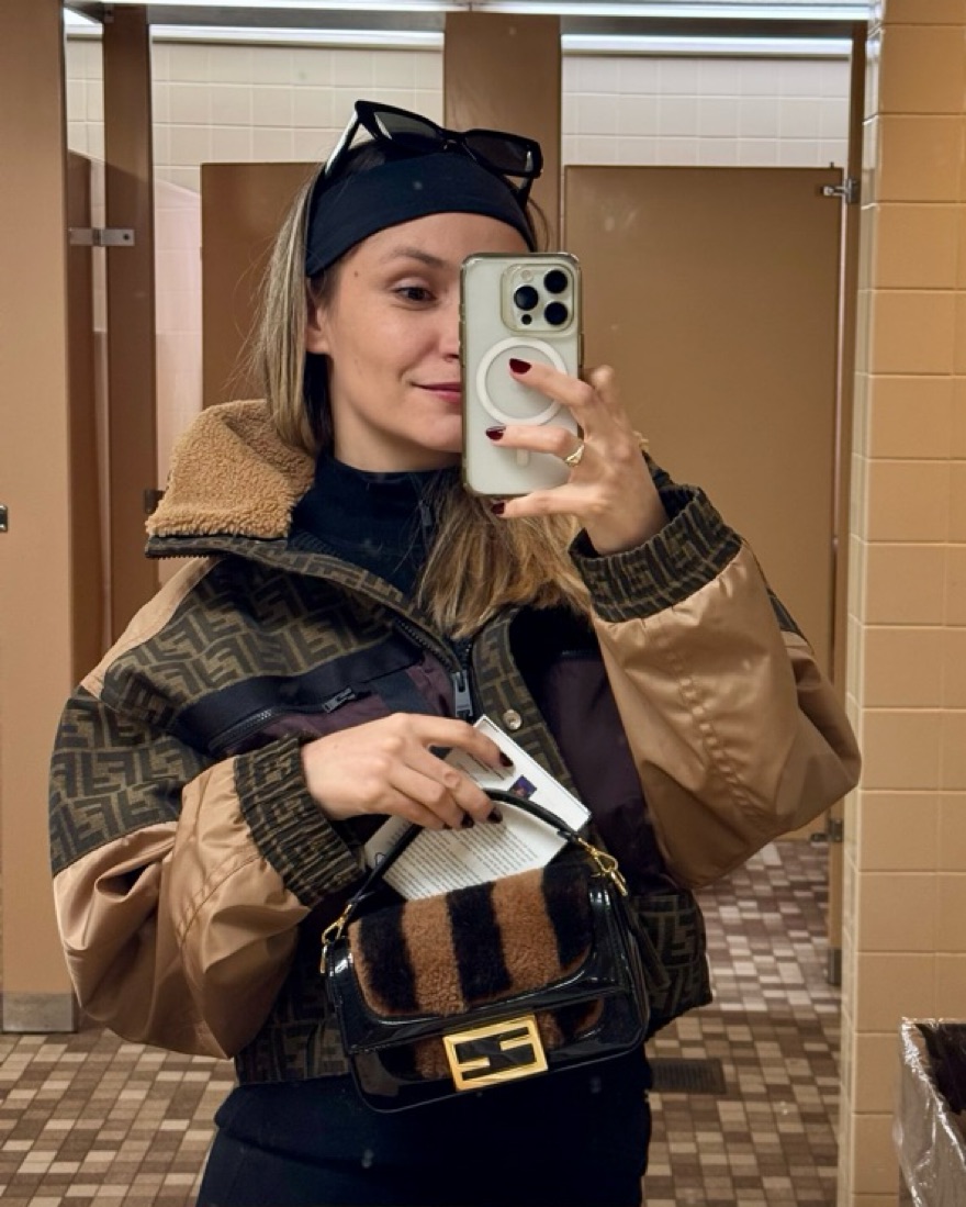 FENDI フェンディ ズッキーノ ジップアップジャケット ブラウン C672 FENDI フェンディ ズッキーノ ジップアップジャケット ブラウン C672