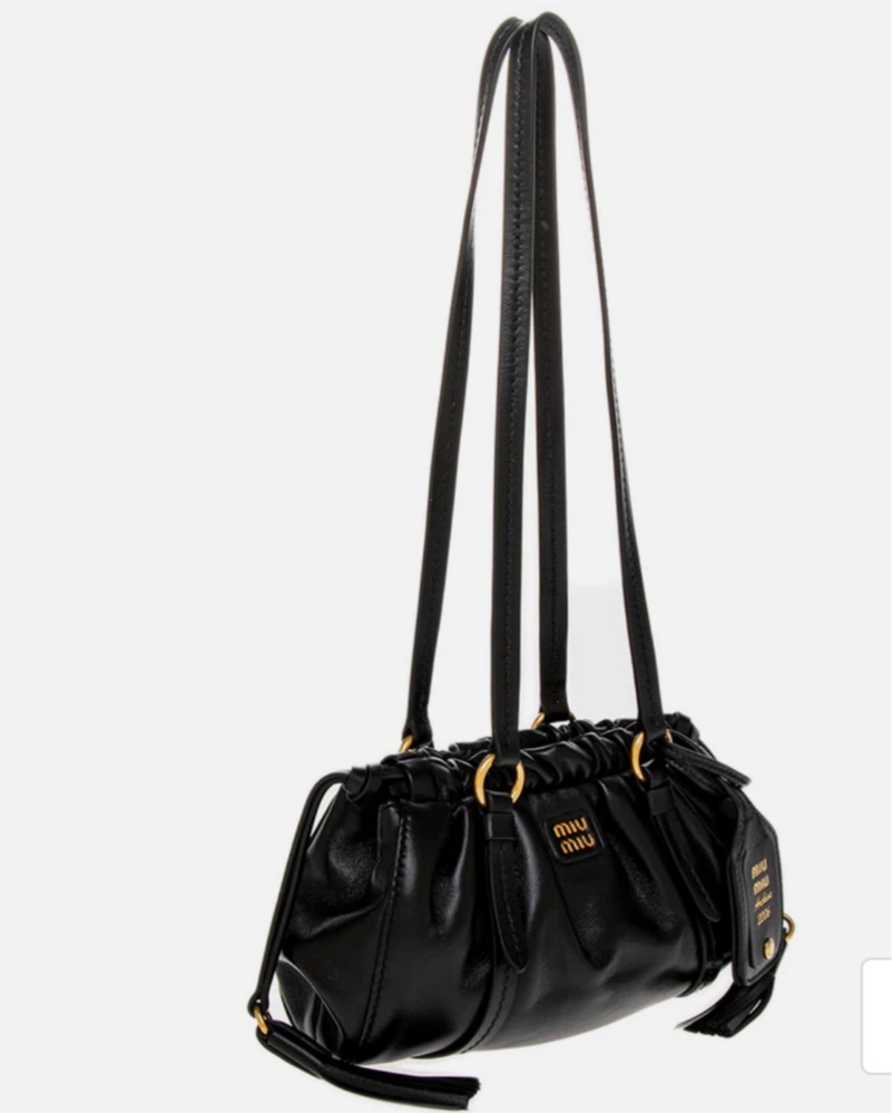 Miu Miu Joie Leather Mini Bag by Miu Miu - Pickle
