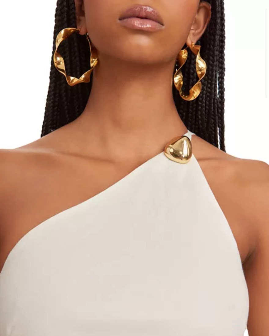 Cult Gaia One Shoulder Dras by Cult Gaia - Pickle
