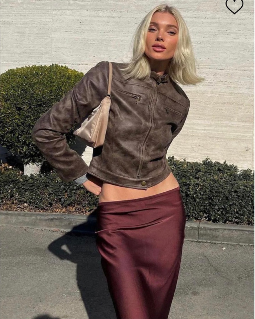Lioness Moto Jacket by Lioness - Pickle
