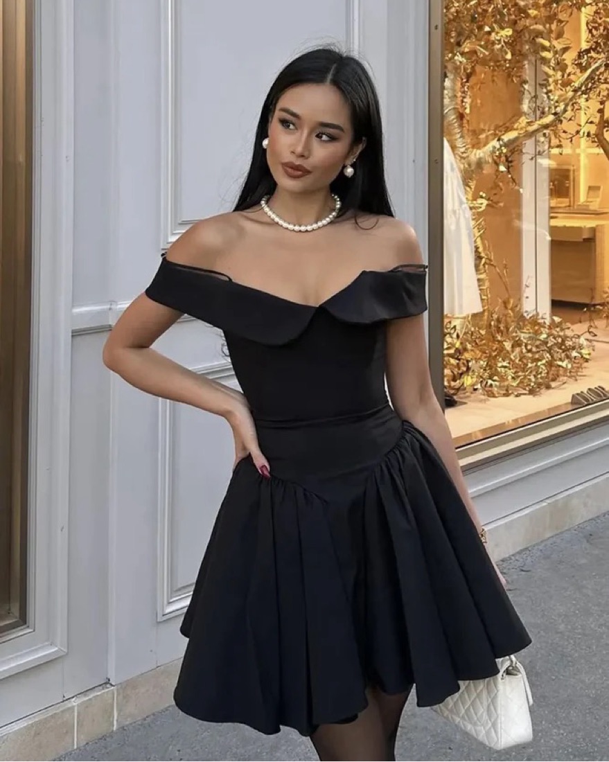 House Of CB Black Corset Dress by House of CB - Pickle