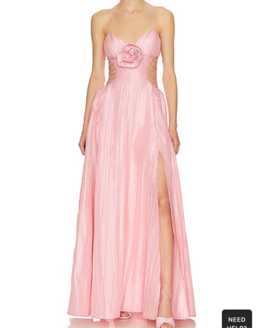 Pinklove様 For love & Lemons Gwenyth Maxi Dress by For Love & Lemons - Pickle