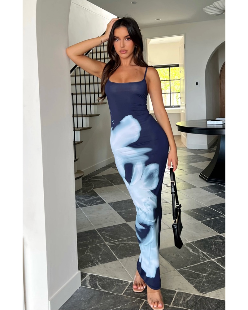 Floral Maxi Dress by White Fox Boutique - Pickle