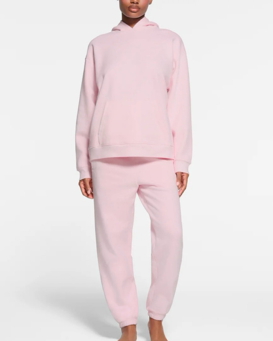 SKIMS Pink Cherry Blossom Hoodie by Skims - Pickle