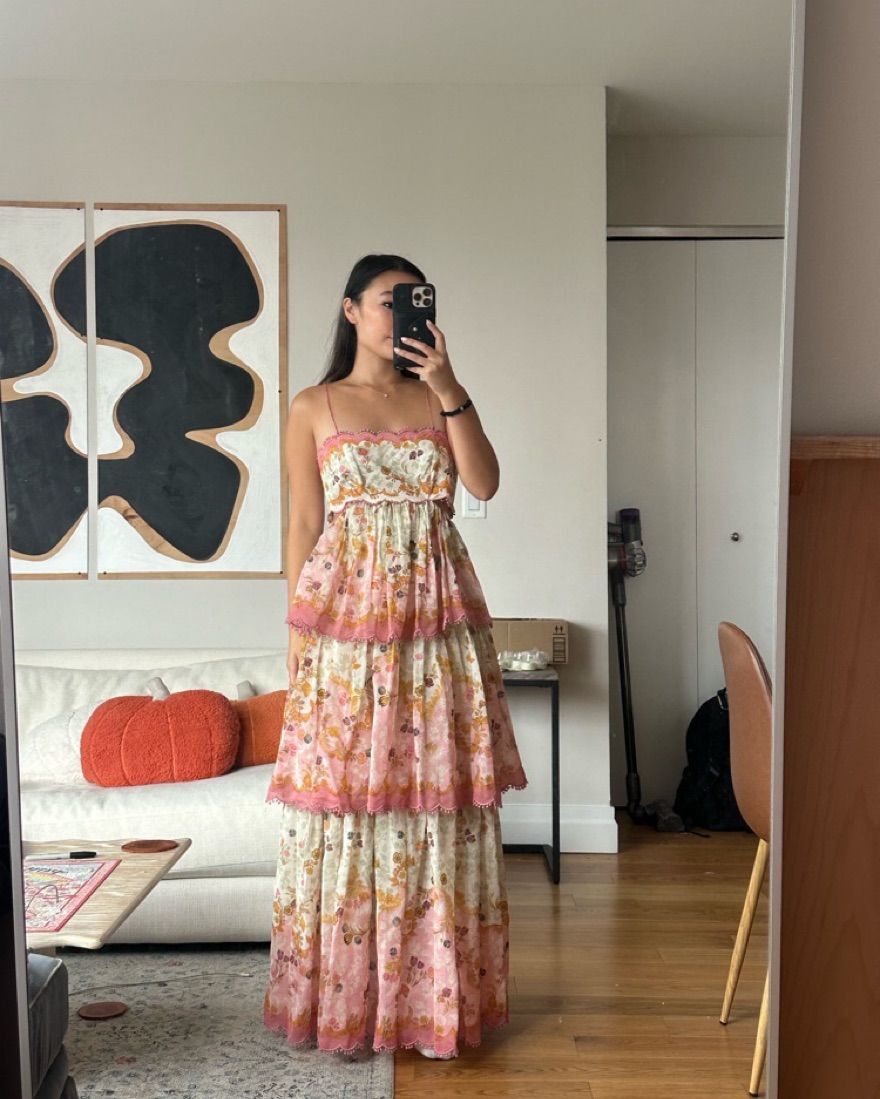 Zimmerman Laurel Frill Dress by Zimmermann - Pickle