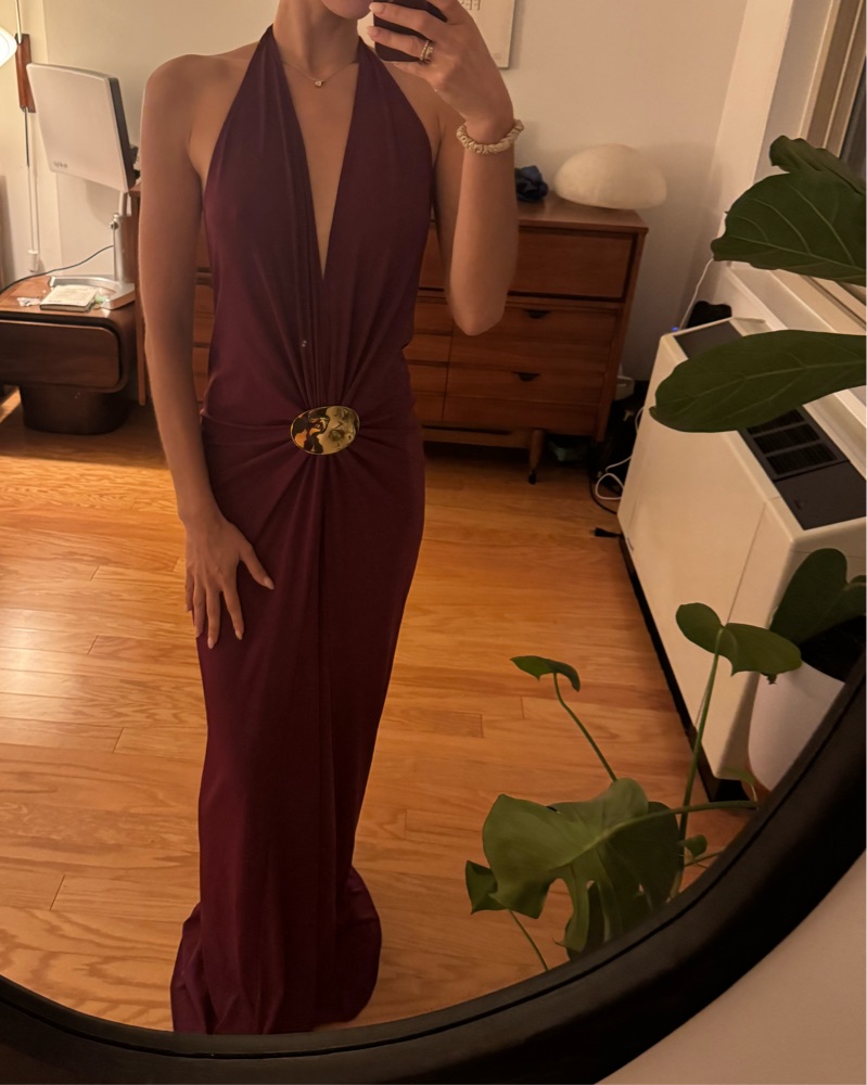 SILVIA TCHERASSI Aiko Maxi Dress by Silvia Tcherassi - Pickle