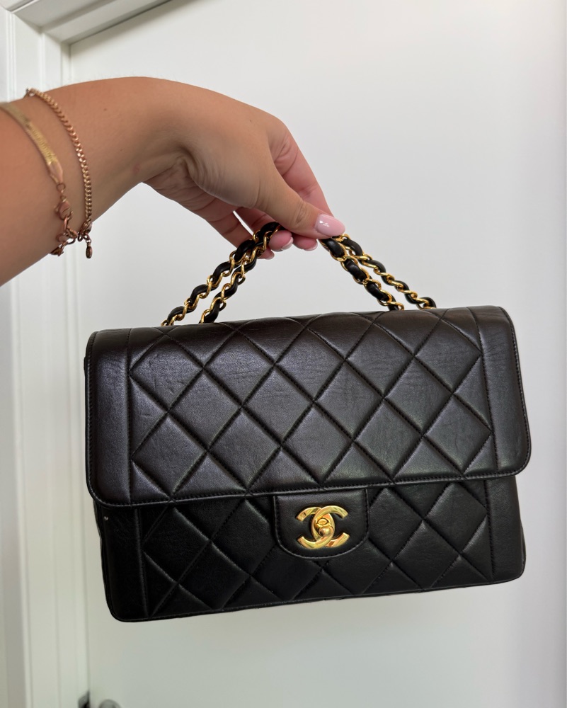 Vintage Classic 1996 Chanel Flap Bag by Chanel - Pickle