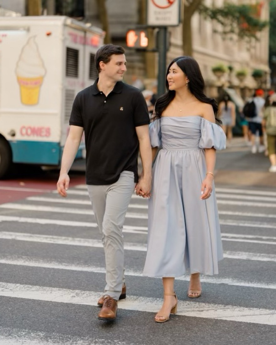 Jenny Yoo Regina Dress In Whisper Blue by Jenny Yoo - Pickle