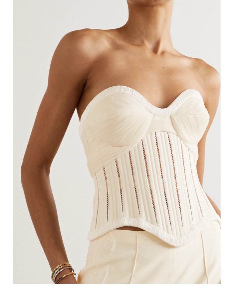 Danielle Frankel Anita bustier top by Danielle Frankel - Pickle