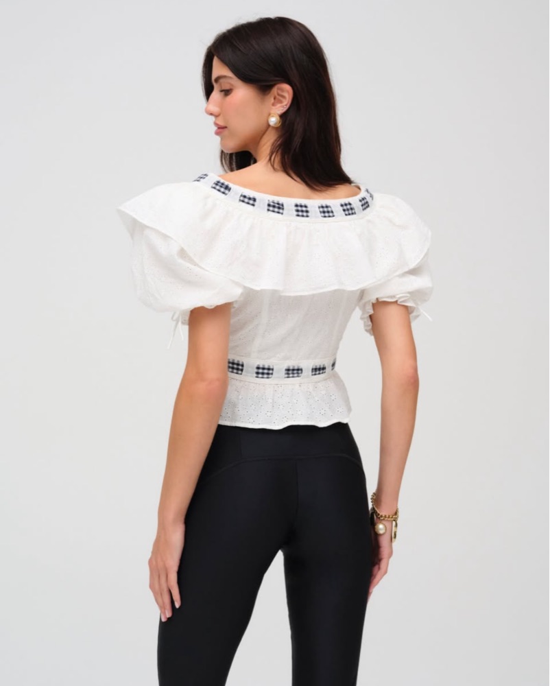 For Love And Lemons Ruby Ribbon Top by For Love & Lemons - Pickle