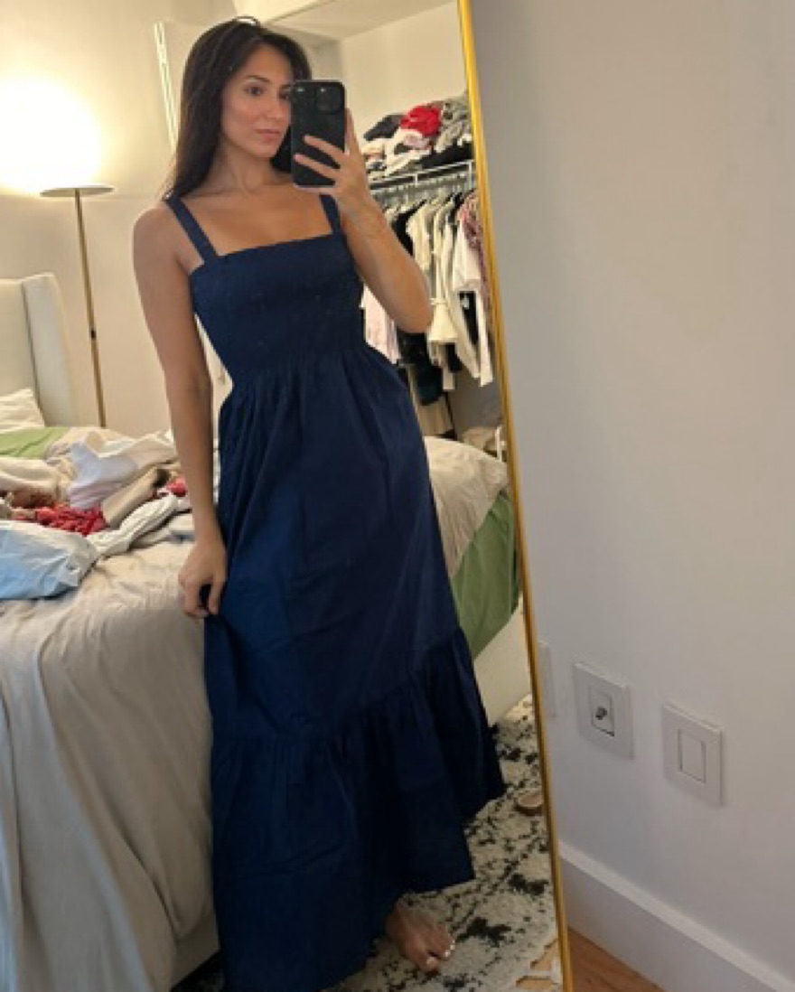 Hill House Nap Dress - Navy XS by Hill House - Pickle