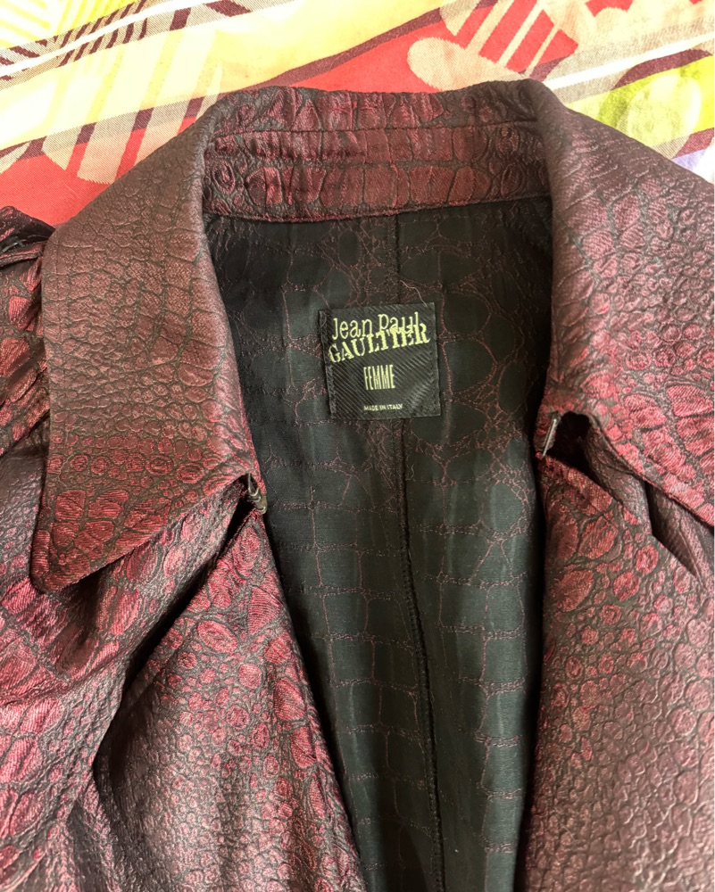Jean Paul Gaultier Trenchcoat Jacket by Jean Paul Gaultier - Pickle
