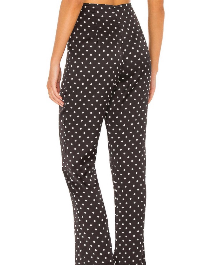 L'academie Satin Polka Dot Pants by L'Academie - Pickle