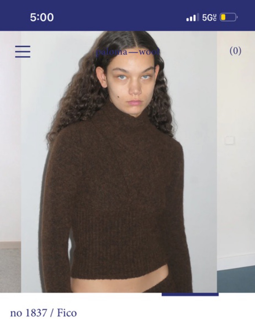 Paloma Wool Sweater And Skirt Set by Paloma Wool - Pickle