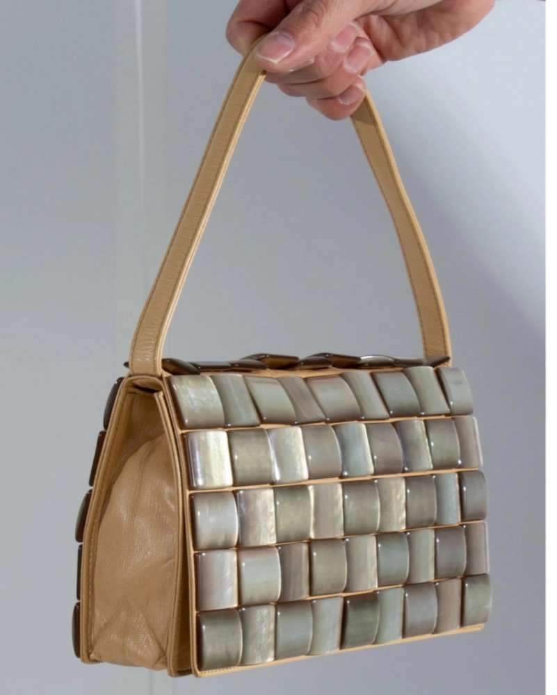 Bottega Veneta Vintage Mother Of Pearl by Bottega Veneta - Pickle
