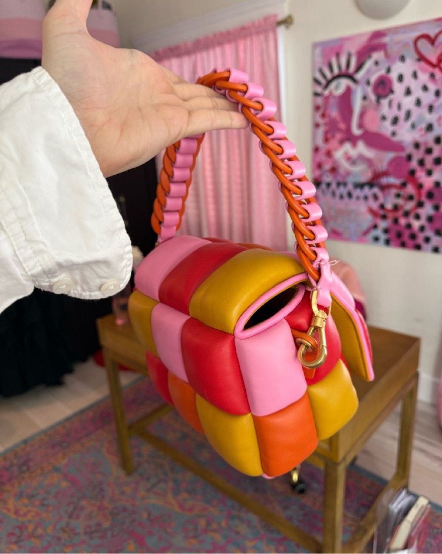 Kate Spade Boxxy Bag Pink Purse by Kate Spade - Pickle