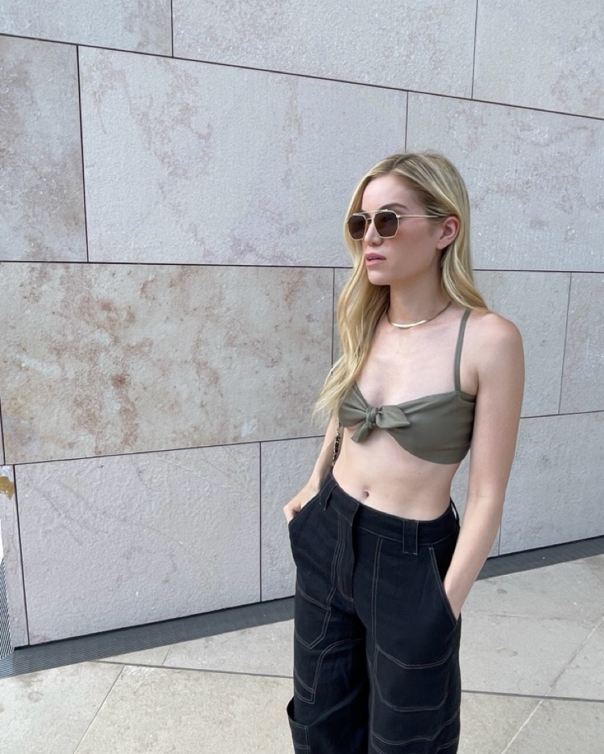 Cult Gaia Wynn Pant X by Cult Gaia - Pickle