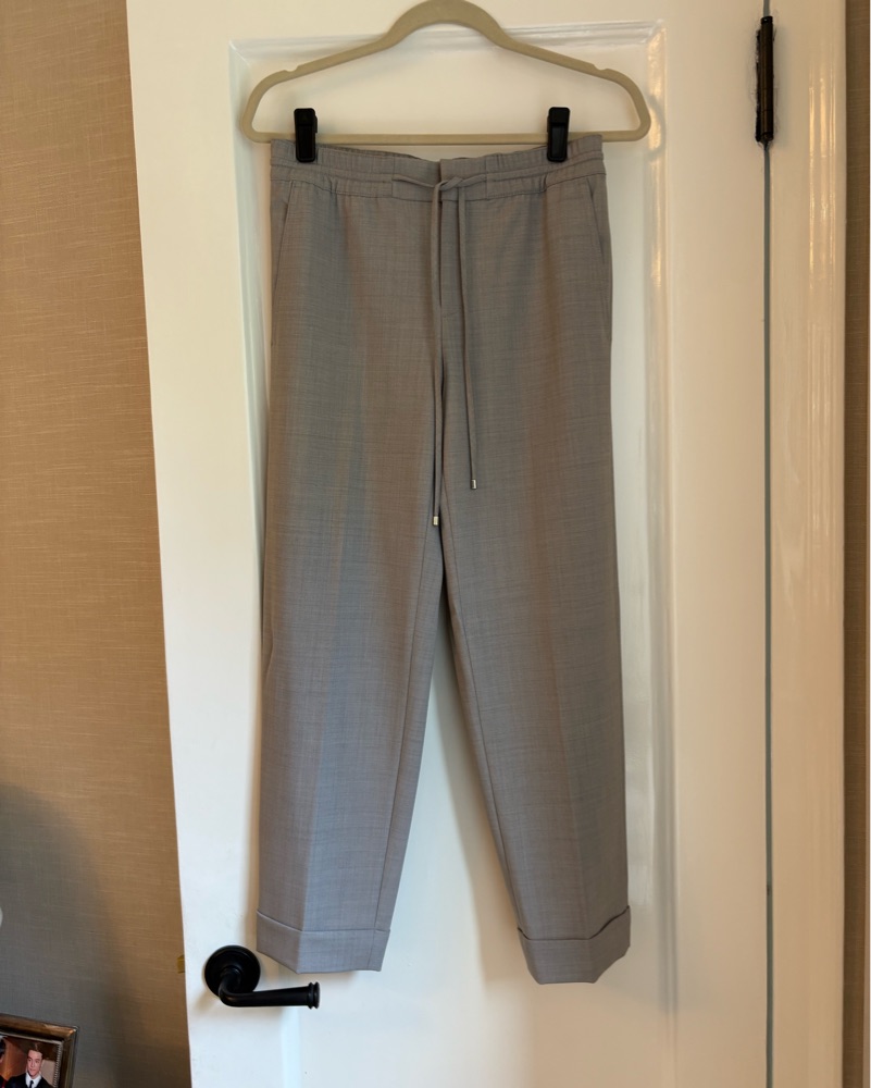 Club Monaco Gray Linen Blend Pants by Club Monaco - Pickle