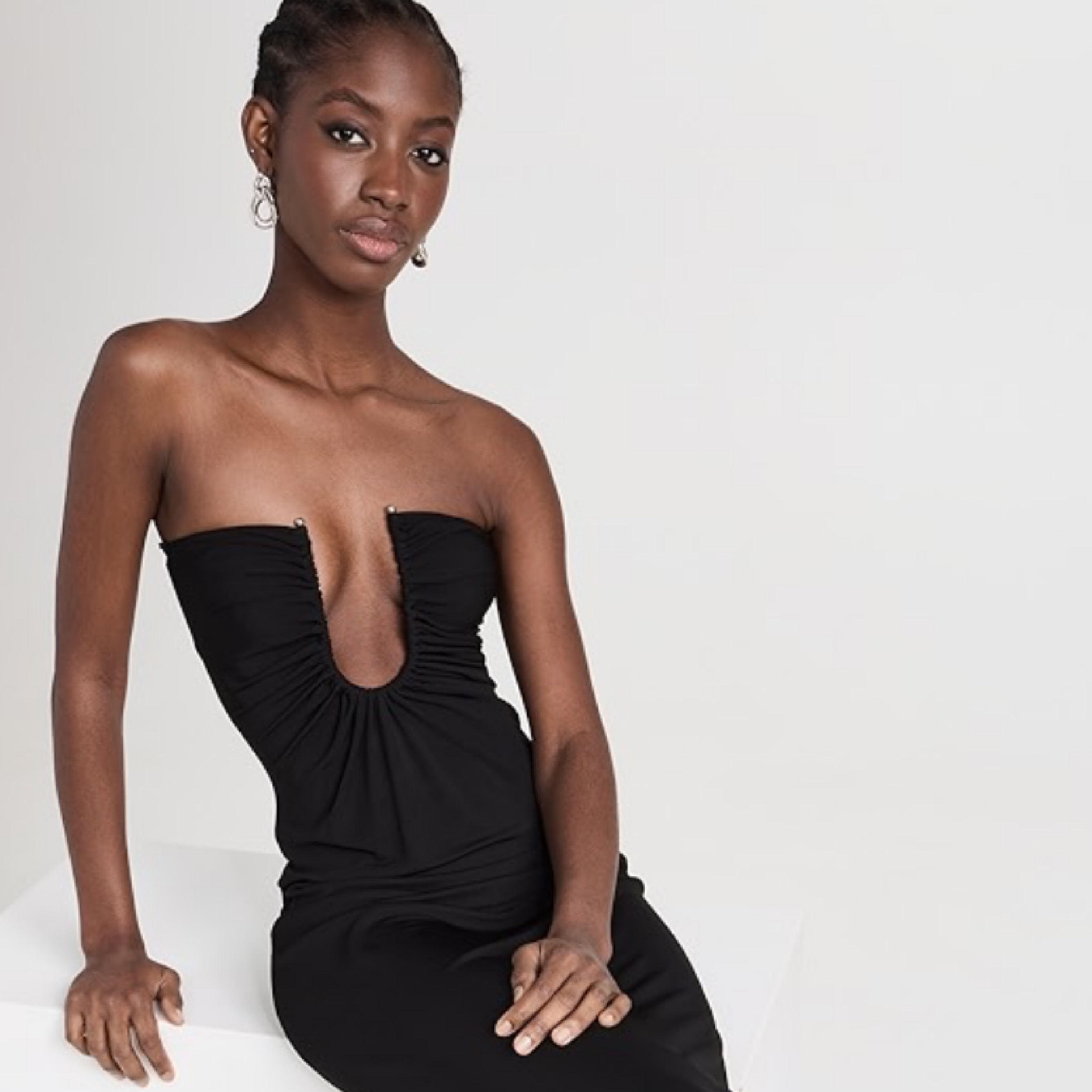 CHRISTOPHER ESBER Arced Palm Dress by Christopher Esber - Pickle