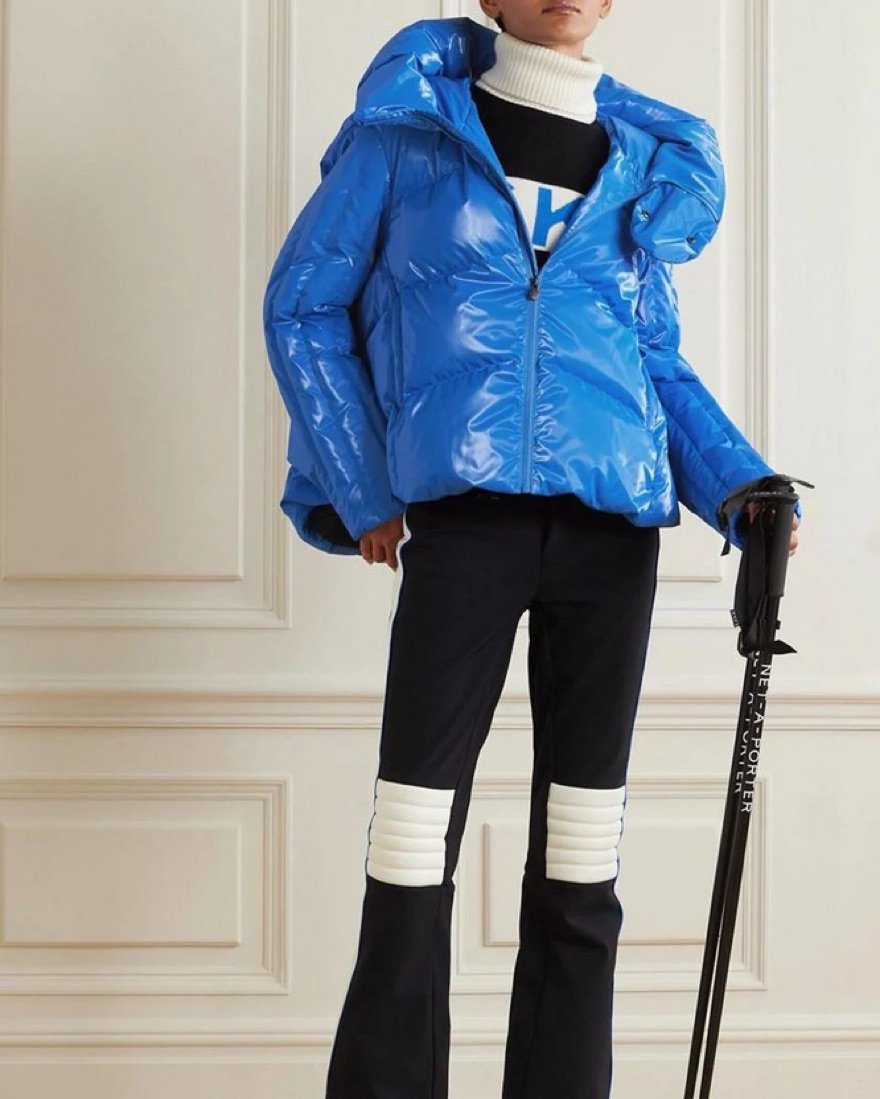 Perfect Moment Blue Orelle Ski Jacket by Perfect Moment - Pickle