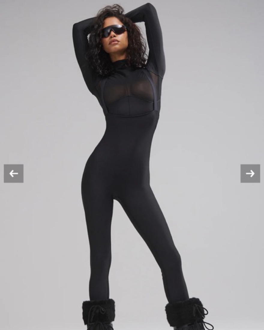 Alo Winter Ski Bib And Undershirt Set by Alo Yoga - Pickle