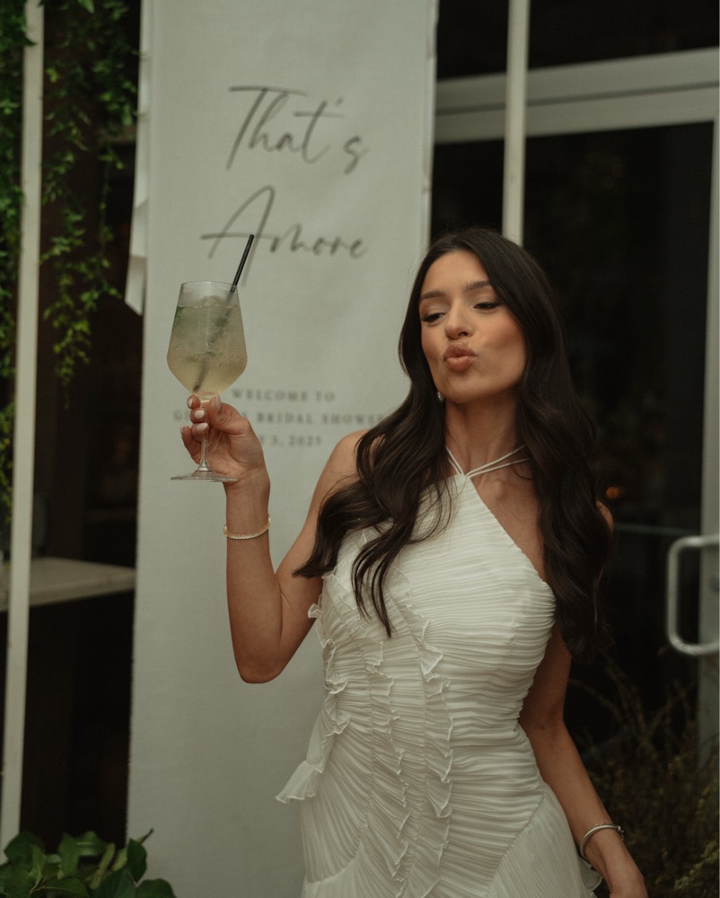 AMUR Lorelie Halter Gown Ivory by AMUR - Pickle