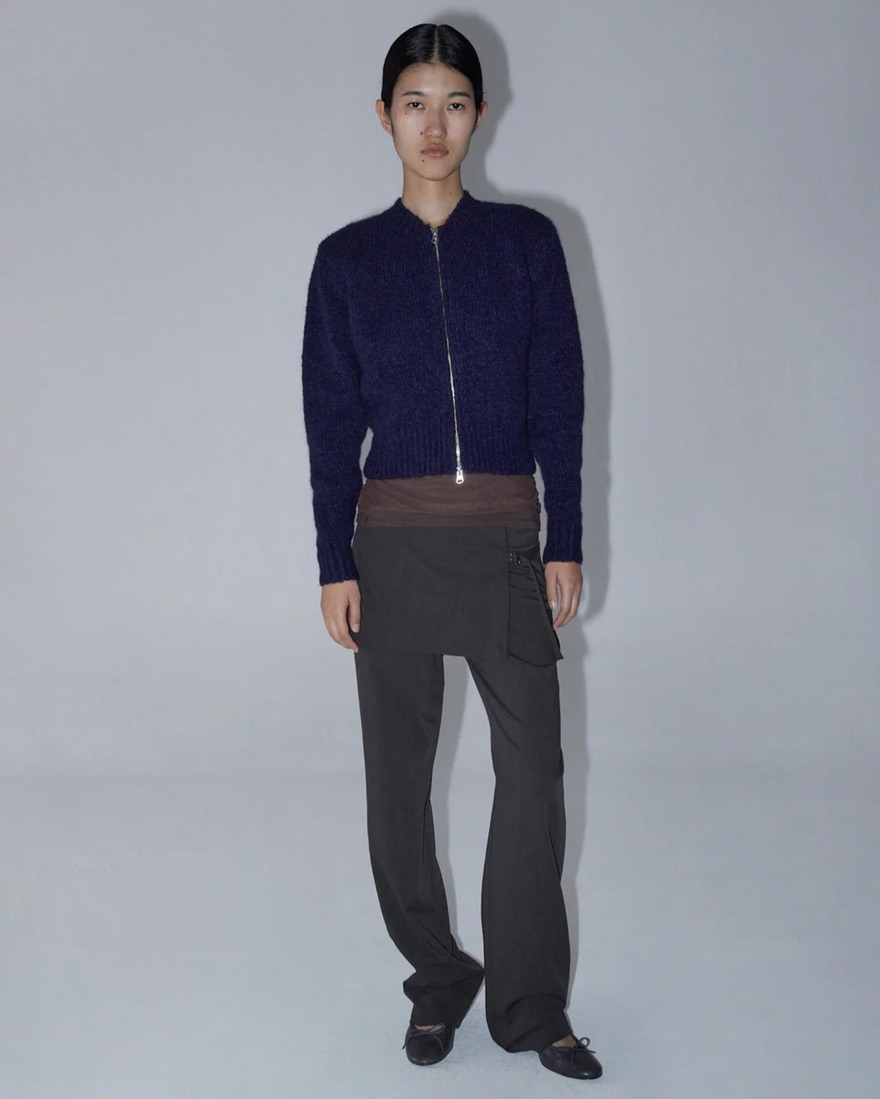 paloma wool 五分袖チュニック Paloma Wool 'With Pleasure' sweater by Paloma Wool - Pickle