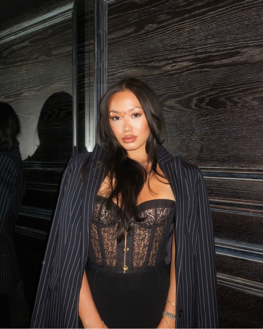 Agent Provocateur Mercy Corset by Agent Provocateur - Pickle