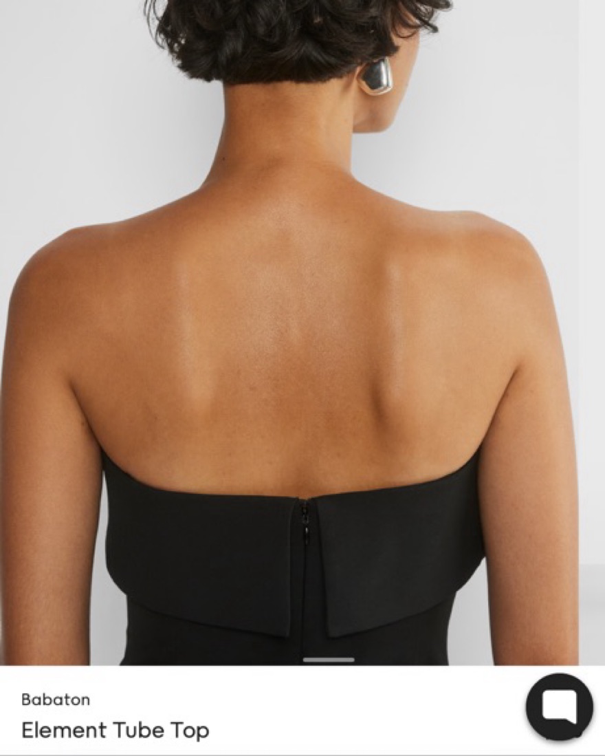 Aritzia Babaton Tube Top + Shorts Set by Aritzia - Pickle