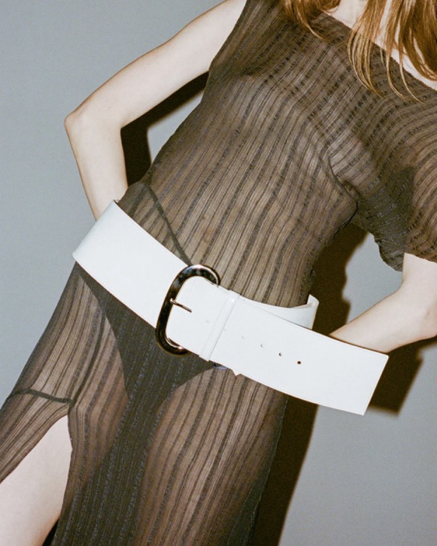 Paloma Wool White Belt by Paloma Wool - Pickle