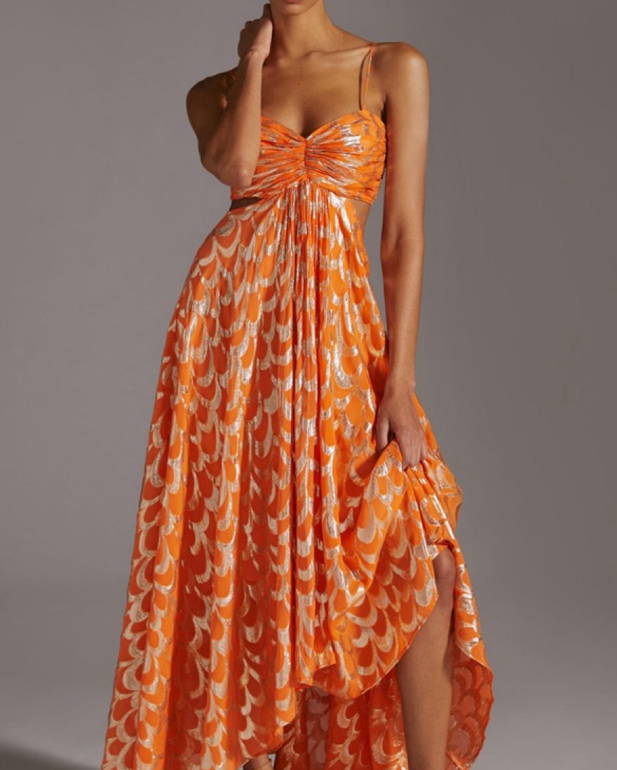 Delfi Collective Adele Sweetheart Dress by Delfi Collective - Pickle