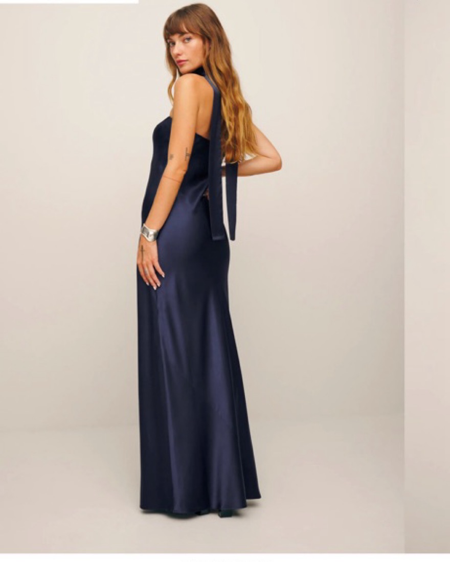 N【reformation】リフォメーション　ドレス（新品未使用） Reformation Oren Silk Dress by Reformation - Pickle