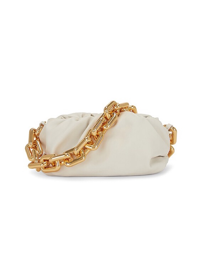Bottega Gold Chain Pouch Bag by Bottega Veneta - Pickle
