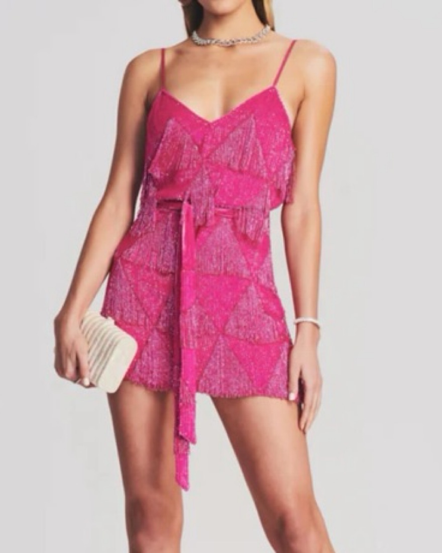 Retrofete Mini Dress by Retrofete - Pickle