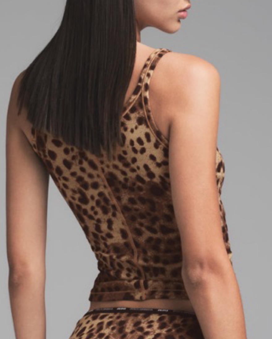 Skims X Dolce & Gabbana Tank Top by Skims - Pickle