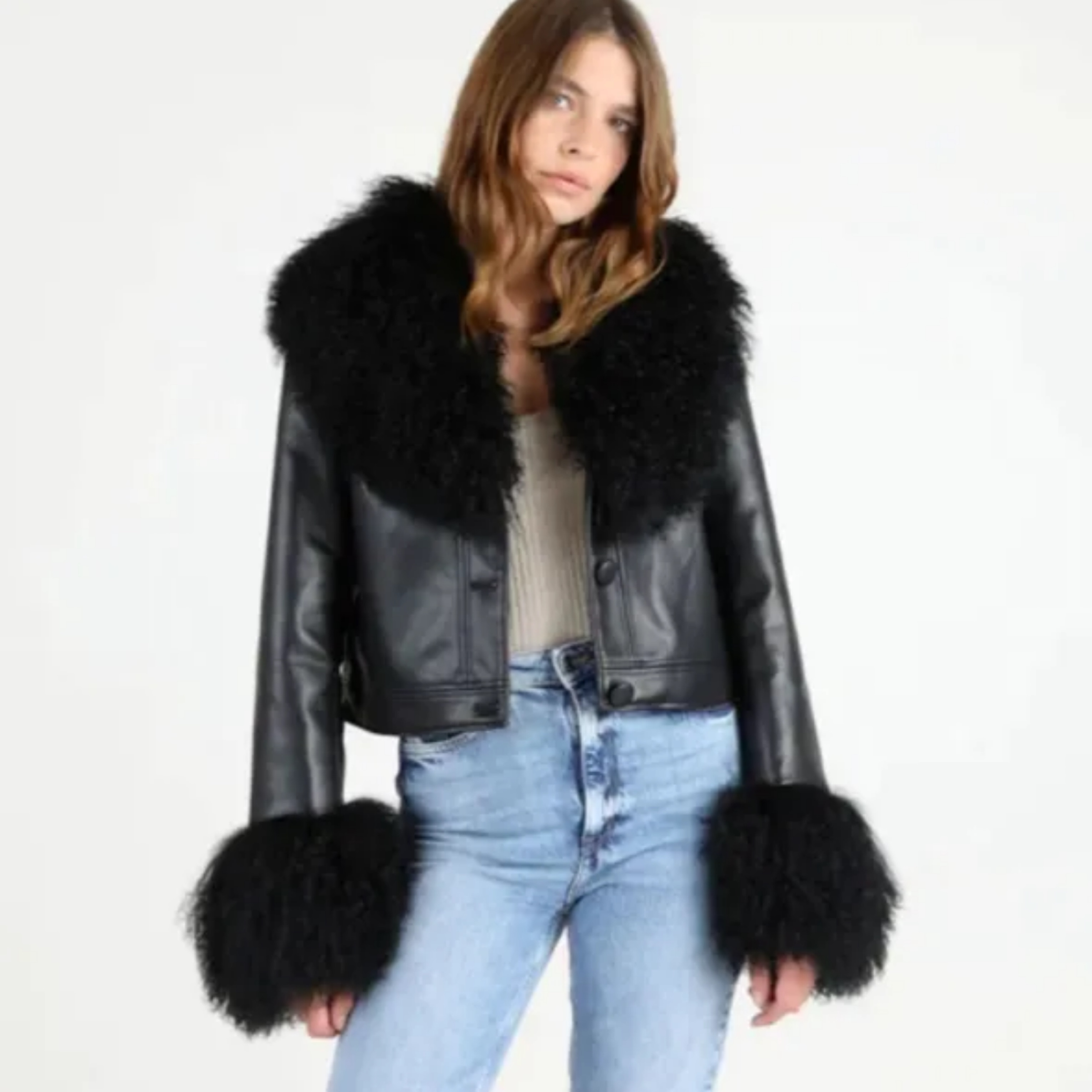 PIPPICHIC エコファーバレット 38 The Perry Bench - Shearling Toffee – Maiden Home