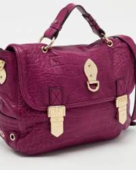 Mulberry HANDBAG Pink Croc Leather Tilli by Mulberry - Pickle