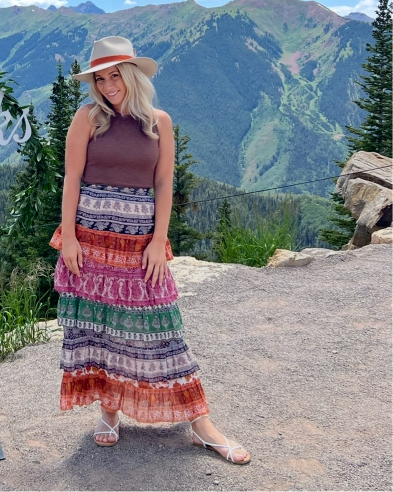 Zimmermann Tiered Paisley Skirt by Zimmermann - Pickle