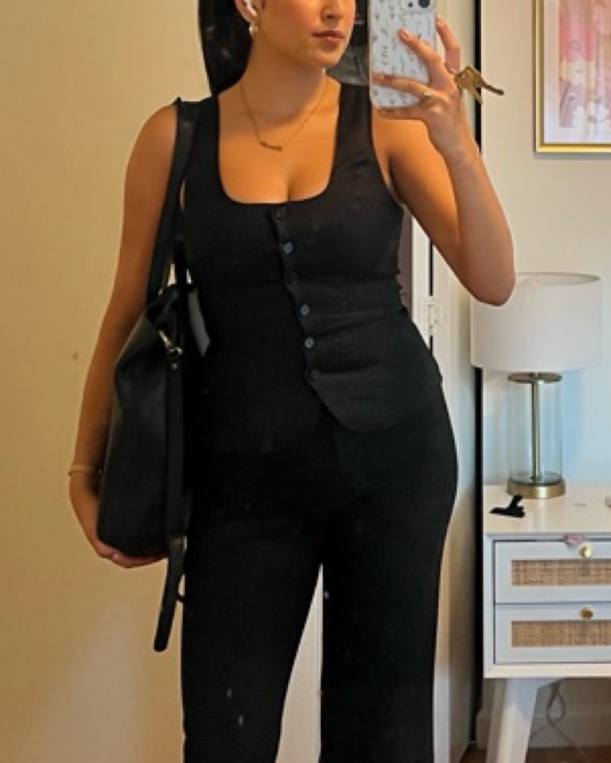 Reformation Delanie Linen Top by Reformation - Pickle