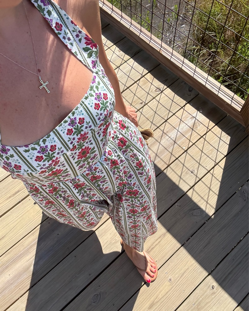 Hill House Fleur Midi Dress by Hill House Home - Pickle