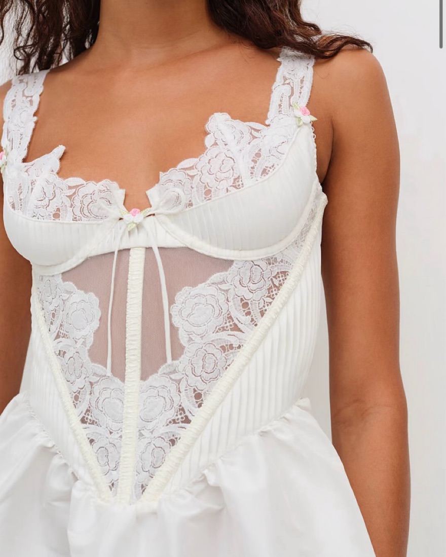 For Love & Lemon Isabella Slip Dress by For Love & Lemons - Pickle