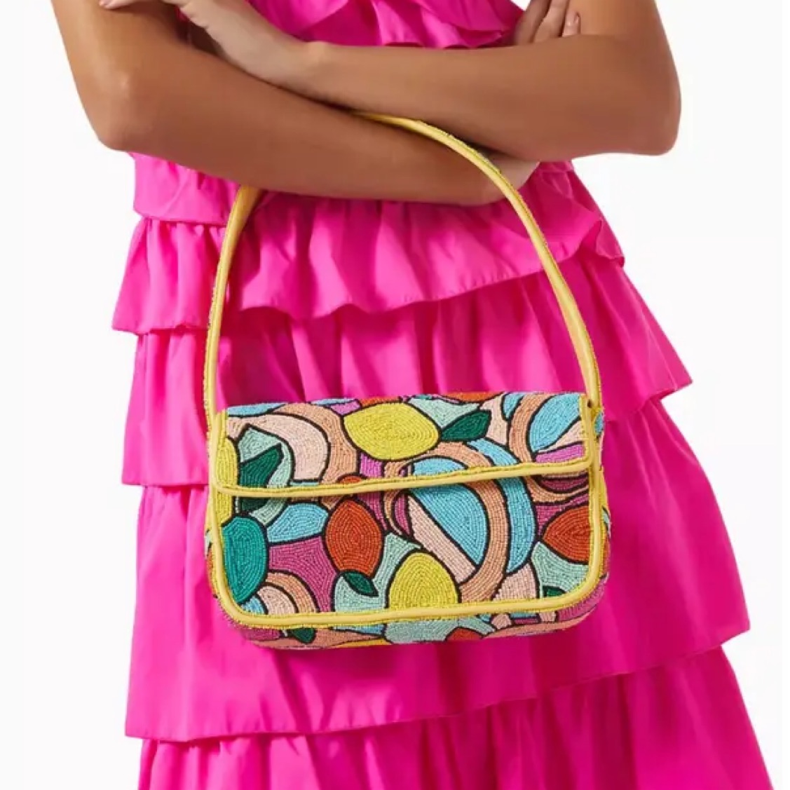 Staud Citrus Tommy Bag by Staud - Pickle