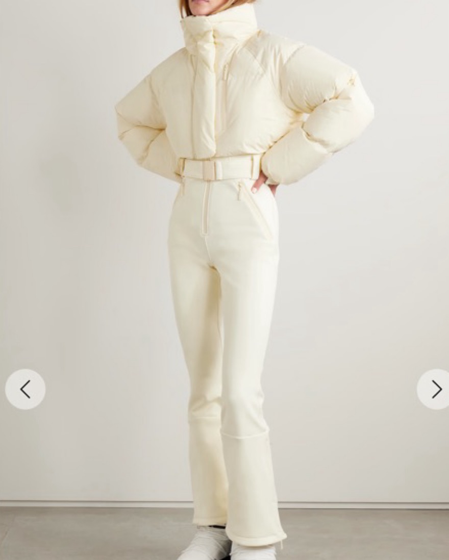 White Cordova Myoko Ski Suit by Cordova - Pickle