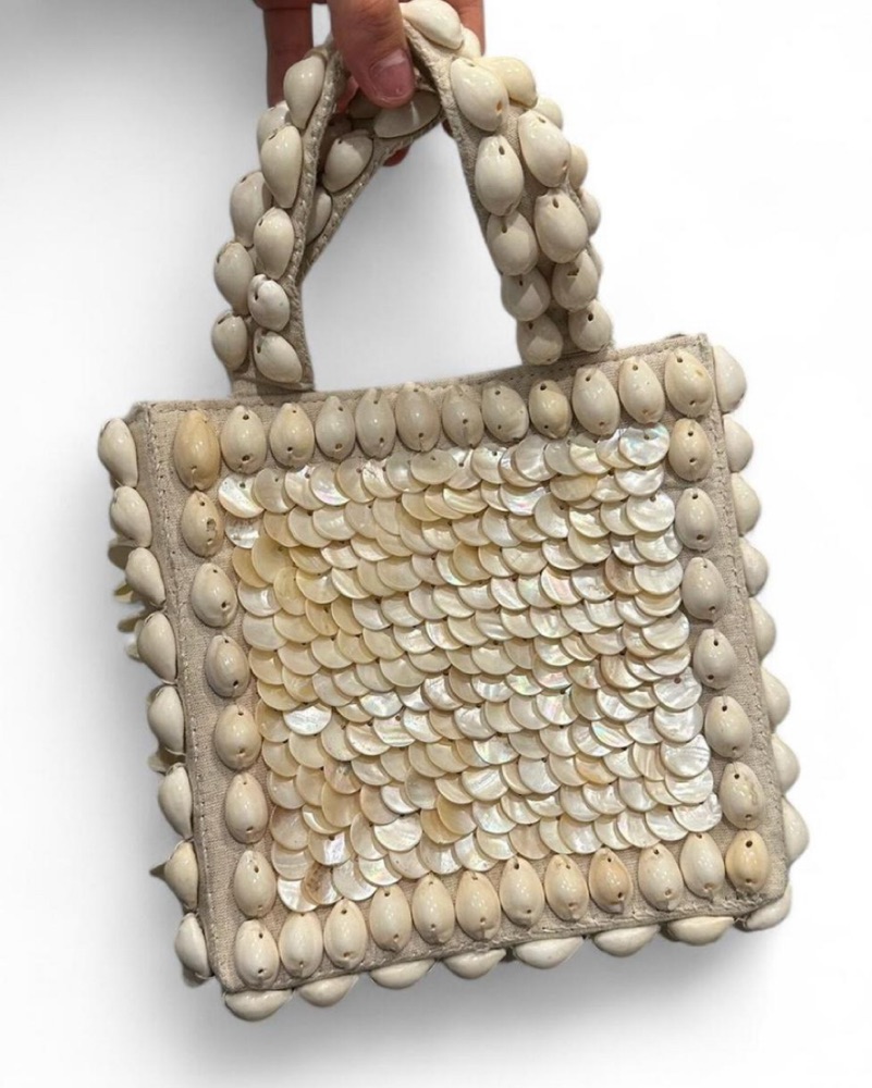 Shell Purse by Zara - Pickle