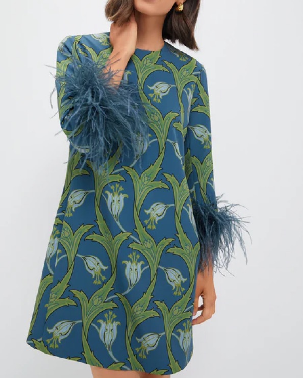 Tuckernuck Deco Floral Mod Dress by Tuckernuck - Pickle