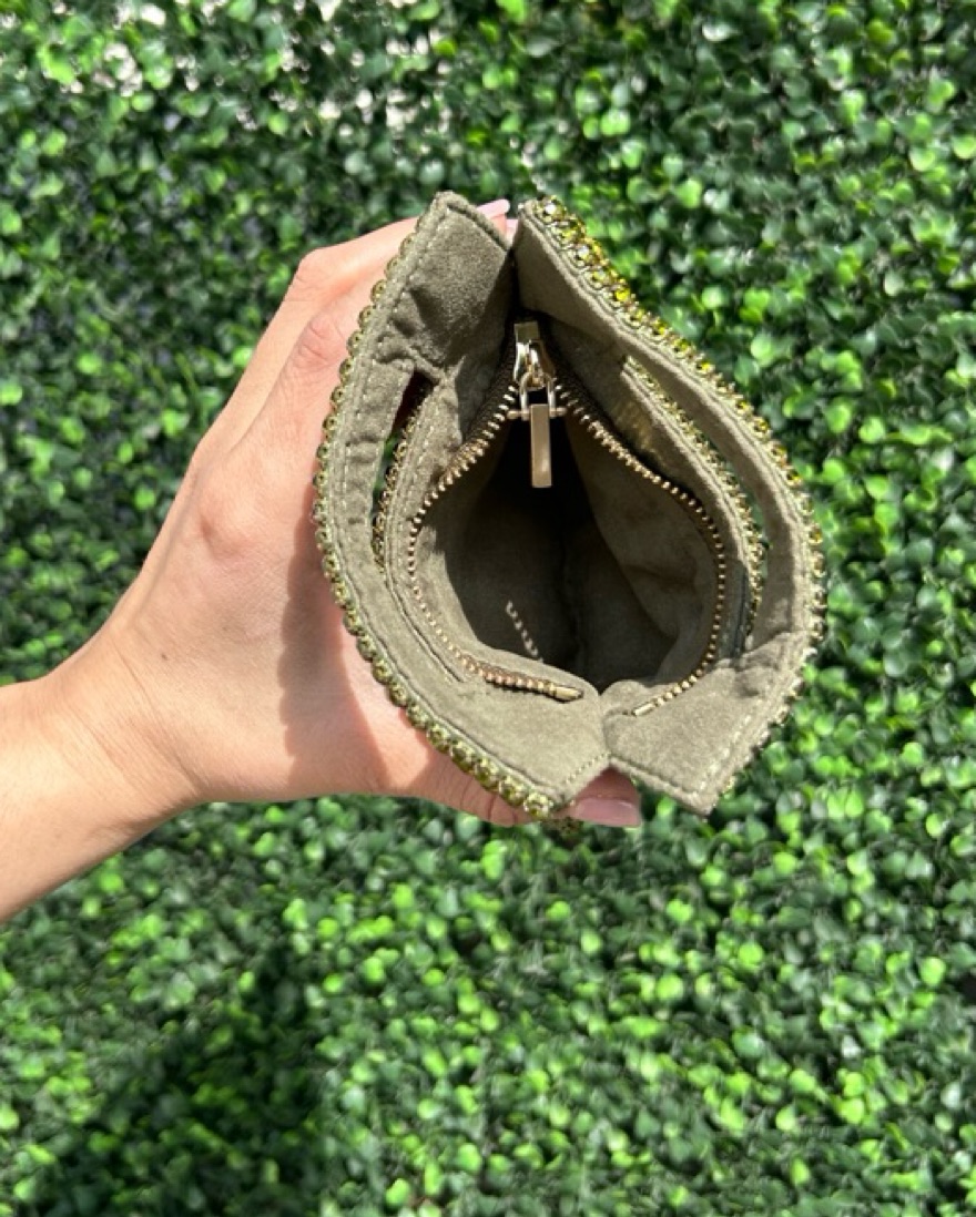 Cult Gaia Green Lucinda Nano Clutch Bag by Cult Gaia - Pickle