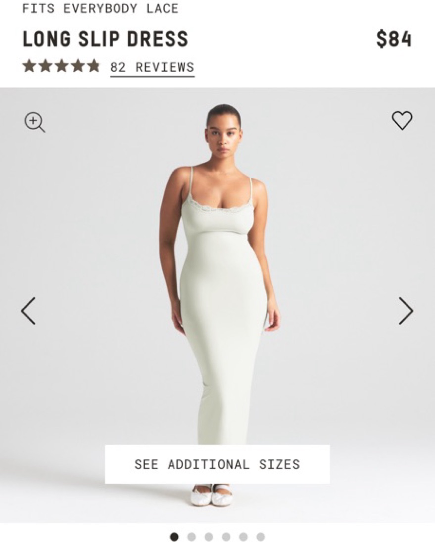 Skims Lace Slip by Skims - Pickle